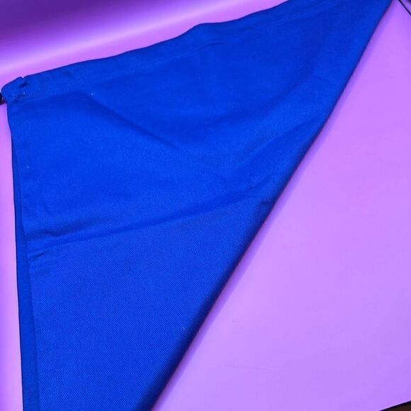 Stuart Weitzman Drawstring Top Large Dust Bag Royal Blue Travel Storage Cover - Picture 4 of 10